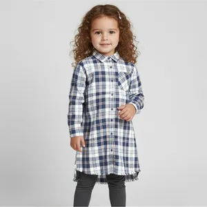 تونیک ویسکوز یقه برگردان دخترانه Daisy JR - پپه جینز