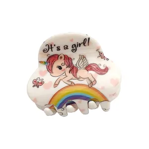 کلیپس مو دخترانه مدل یونیکورن كد KLP736