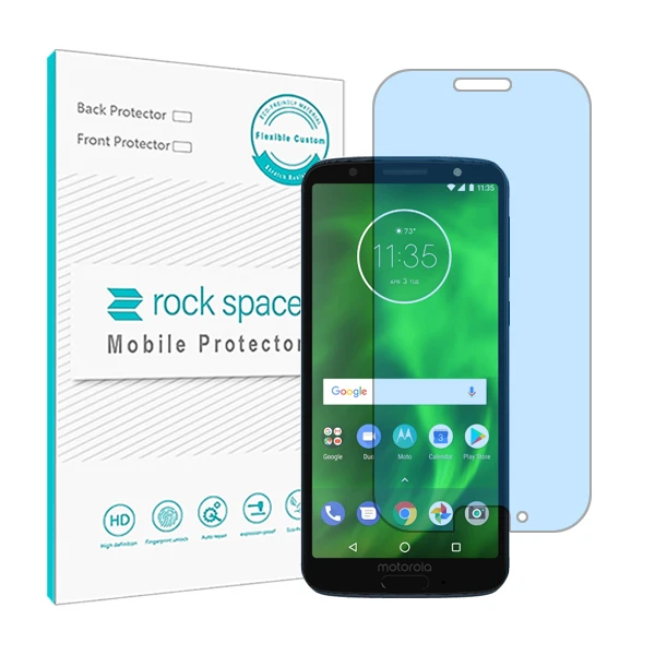محافظ صفحه نمایش آنتی بلو راک اسپیس مدل HyBLU مناسب برای گوشی موبایل موتورولا Moto G6