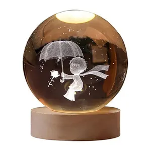 گوی چراغ‌دار مدل شازده کوچولو کد 3422