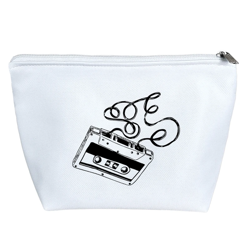 کیف لوازم آرایش دخترانه خندالو مدل نوار کاست کد 7779