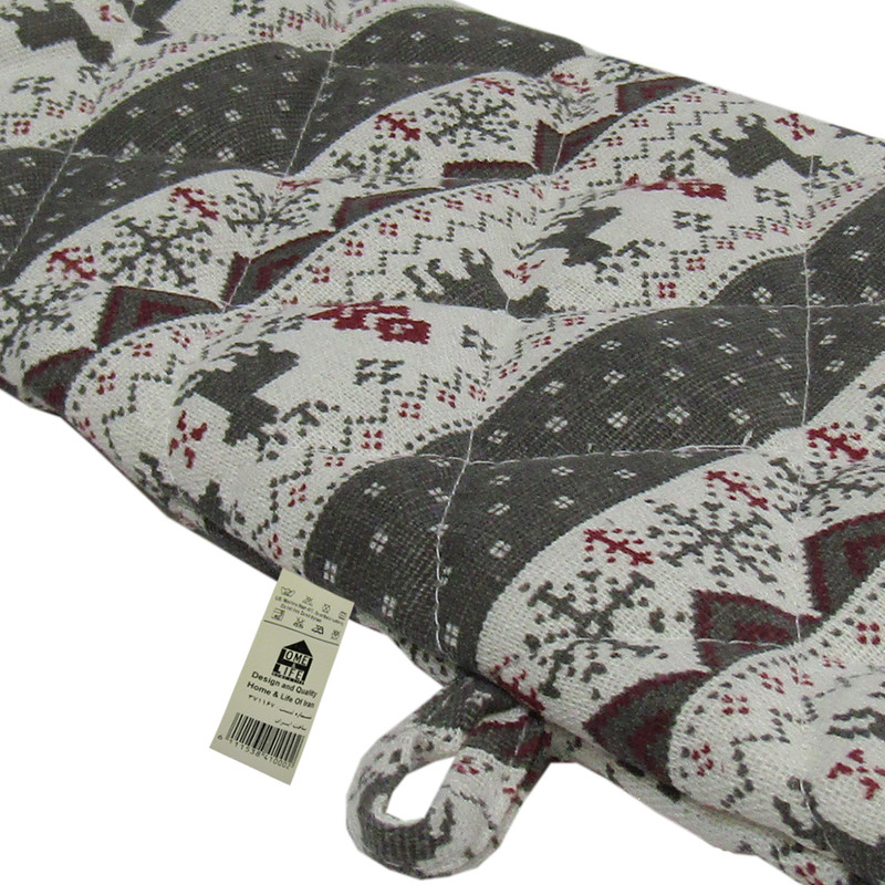 دستکش فر هوم اند لایف مدل پاتریکا L طرح گوزن