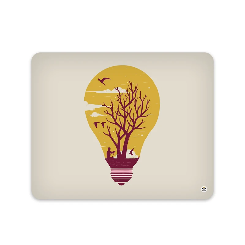ماوس پد شادیت مدل لامپ و درخت کد1297 سایز 19*24 سانتی متر