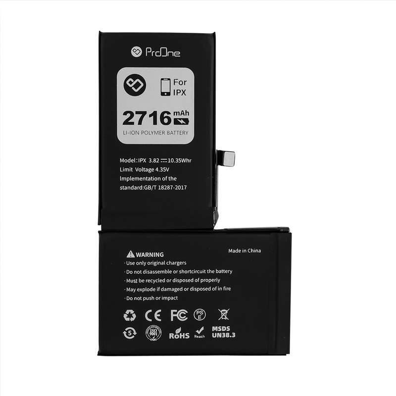 باتری موبایل پرووان مدل IPX ظرفیت 2716 میلی آمپر ساعت مناسب برای گوشی موبایل اپل iPhone X