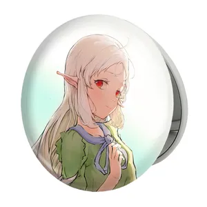 آینه جیبی خندالو طرح سیلفیت انیمه موشوکو تنسی مدل تاشو کد 24048 