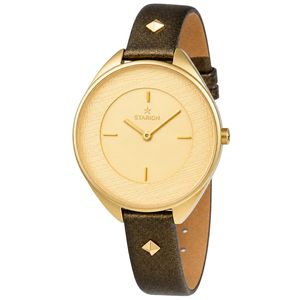 ساعت مچی عقربه‌ای زنانه استاریون مدل مینیمال طرح کلاسیک بند چرم طبیعی رفرنس K069-Nova-C2