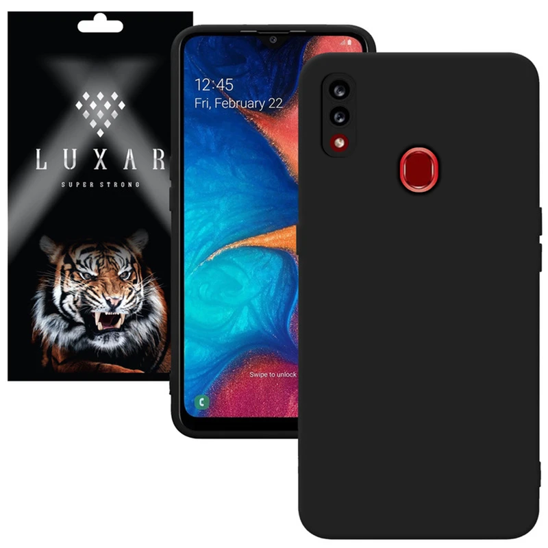 کاور لوکسار مدل سیلیکونی مناسب برای گوشی موبایل سامسونگ Galaxy A20 / A30 / M10s