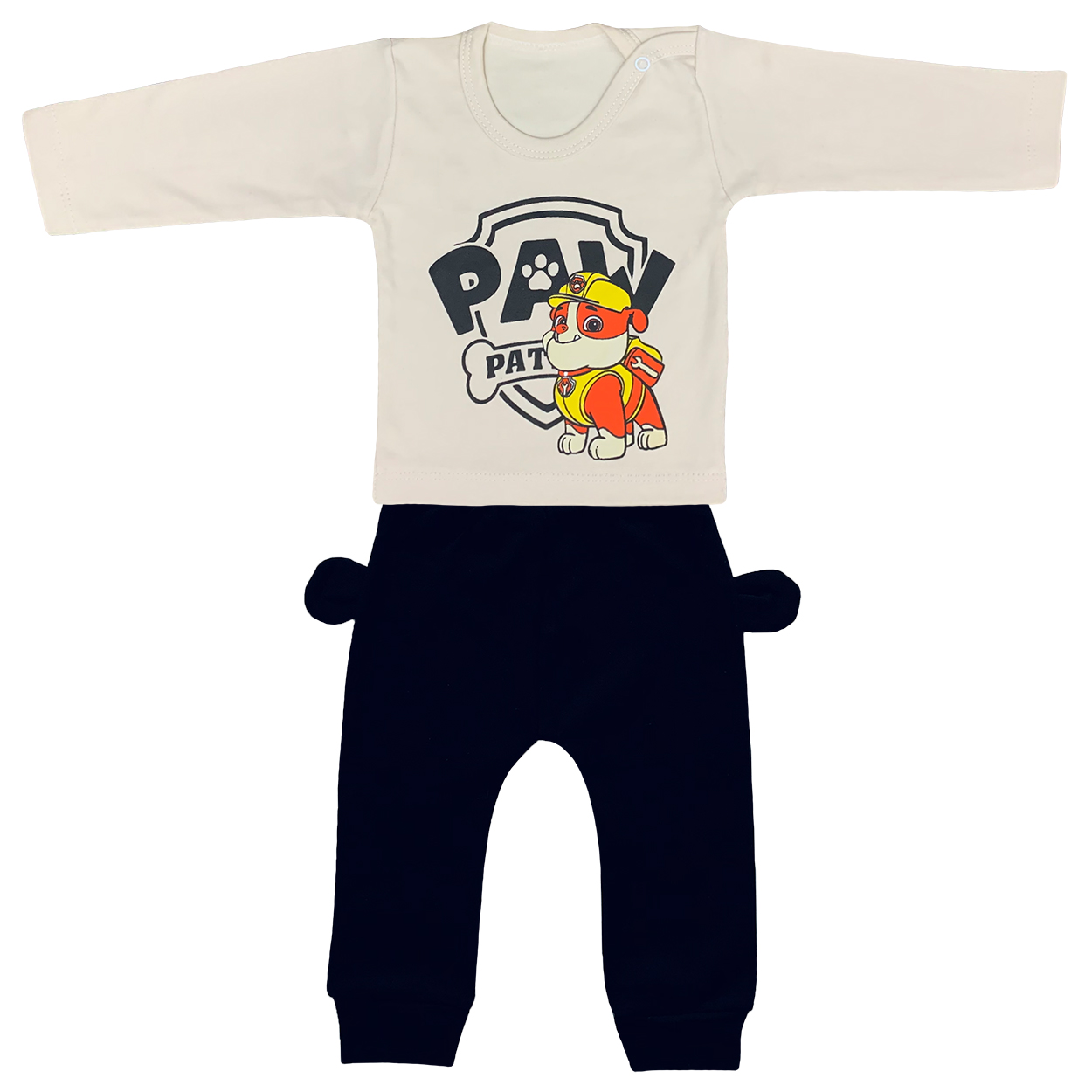 ست تی شرت و شلوار نوزادی ام کی سی طرح PAW Patrol کد FF-150