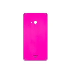 MAHOOT Phosphorus-Pink Cover Sticker for microsoft Lumia 540
