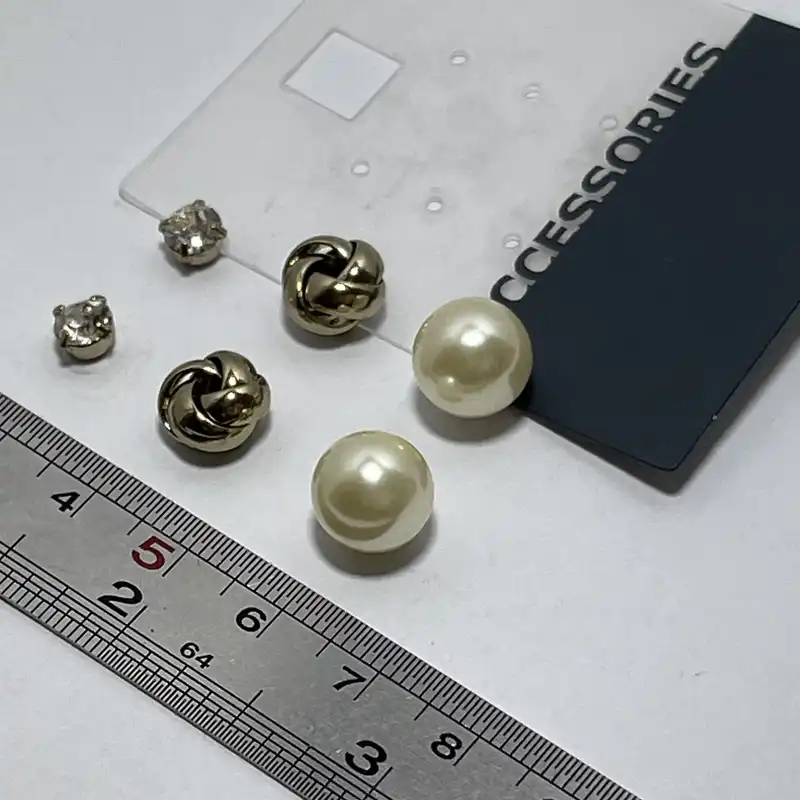 گوشواره زنانه اکسسورایز مدل 260 مجموعه 3 عددی