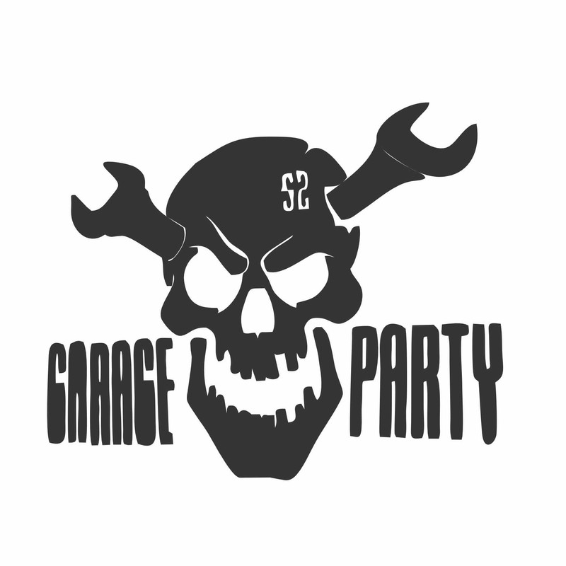 برچسب بدنه خودرو ونگارد طرح Garage Party Skul کد Vg053