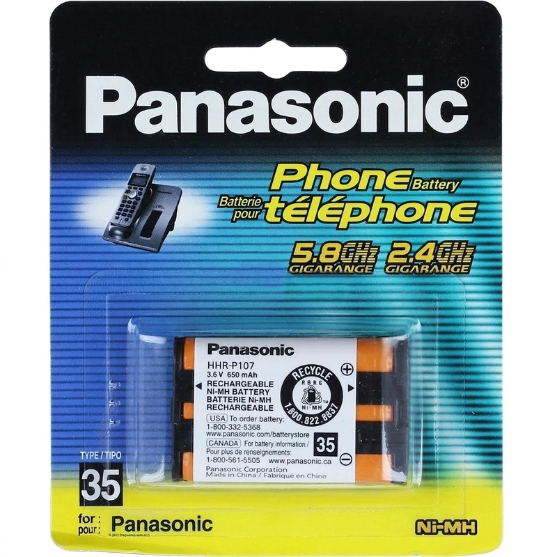 باتری تلفن بی سیم پاناسونیک مدلA/1B GGR-p107