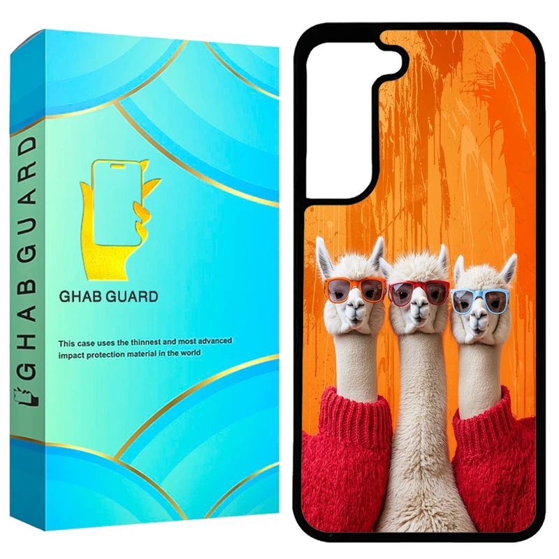 کاور قاب گارد طرح لاما مدل GCHPA21F مناسب برای گوشی موبایل سامسونگ Galaxy S21 FE 5G