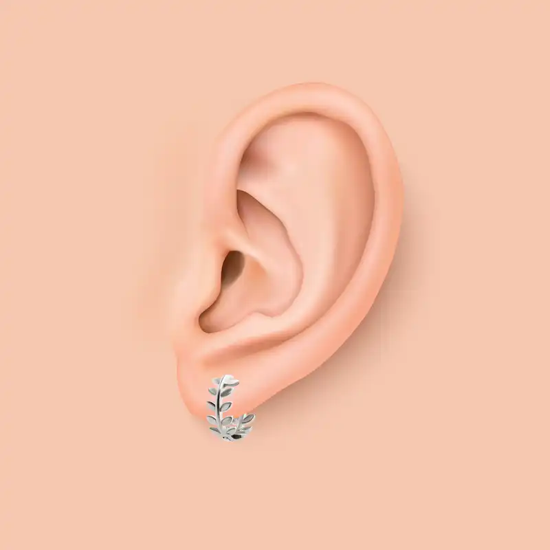 گوشواره زنانه پایتخت مدل PS576_GO