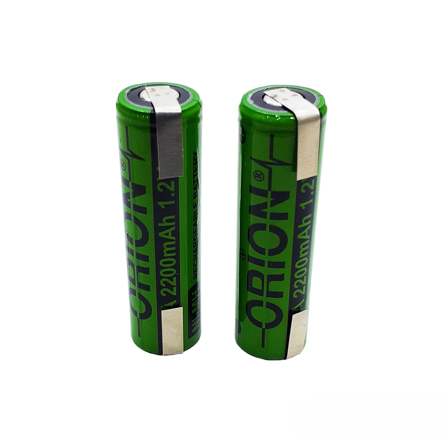 باتری قلمی قابل شارژ اوریون مدل AA 2200mAh بسته دو عددی