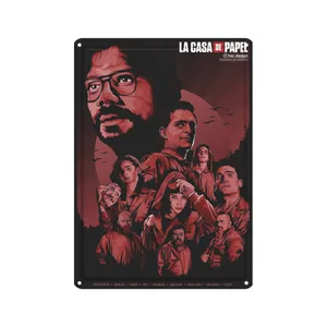 دیوارکوب مدل سرقت از بانک کد  s816 money heist