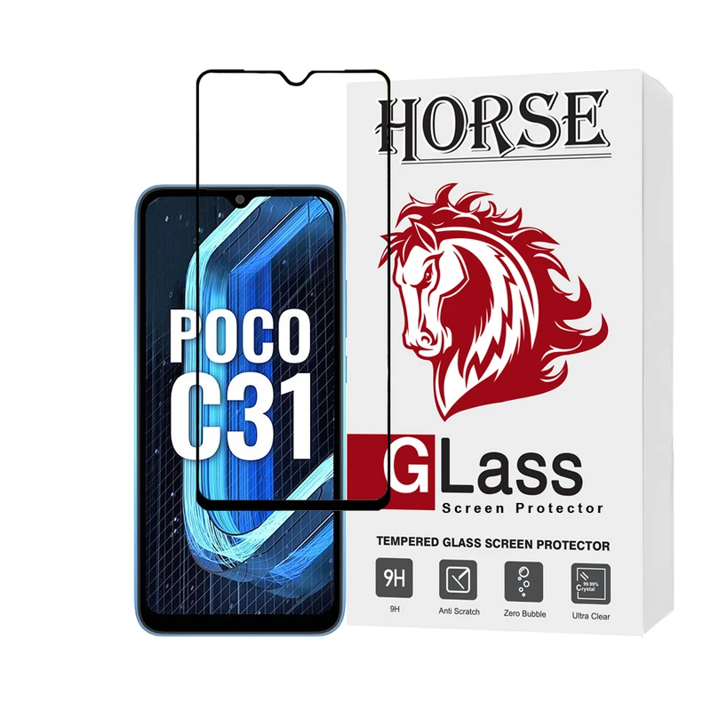 محافظ صفحه نمایش سرامیکی هورس مدل CERAMHORS مناسب برای گوشی موبایل شیائومیPoco C31