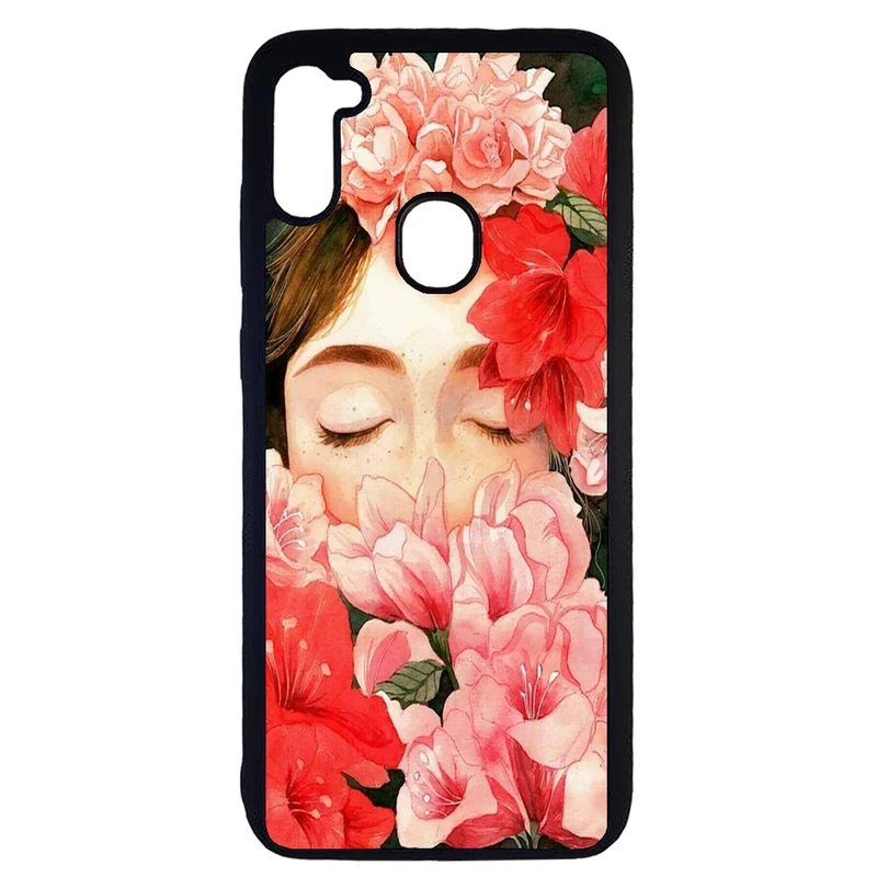 کاور طرح دختر کد 110646 مناسب برای گوشی موبایل سامسونگ galaxy a11