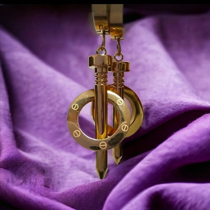 گوشواره زنانه مدل میخی کد ZG208 گوشواره زنانه مدل میخی کد ZG208