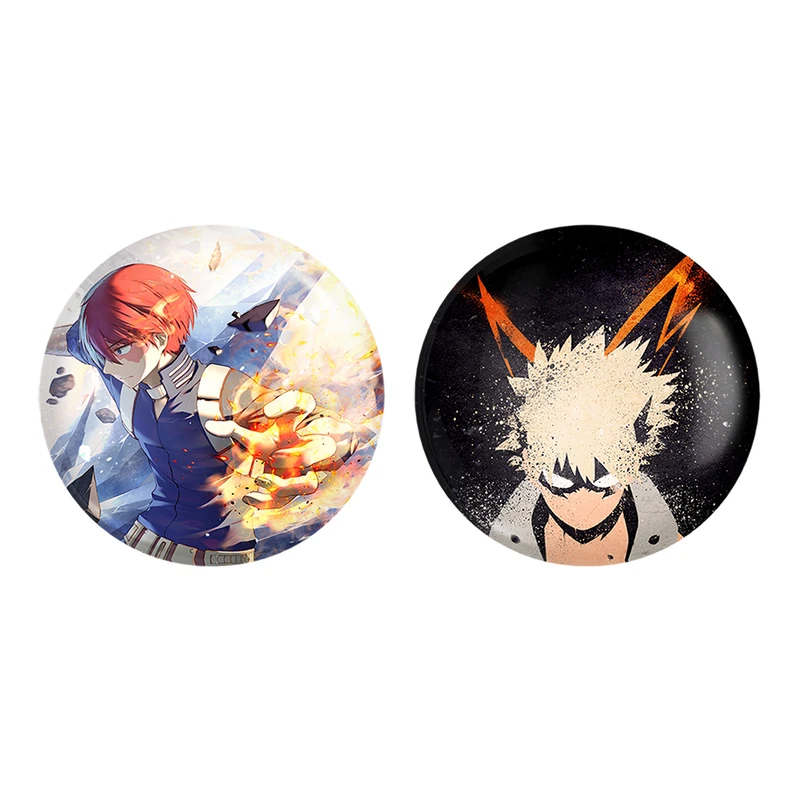 پیکسل خندالو مدل باکوگو و شوتو تودوروکی انیمه آکادمی قهرمان من کد 1612416123 مجموعه 2 عددی