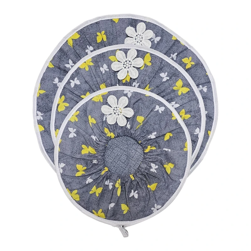 ست دم‌کنی 3 تکه طرح پروانه ها کد 114