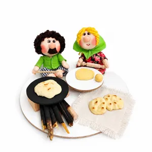 عروسک پارچه ای مدل زوج نان پز