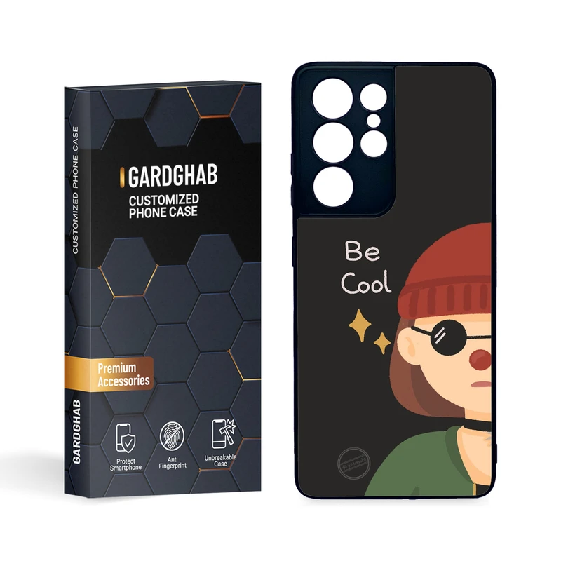 کاور گارد قاب مدل دخترانه مناسب برای گوشی موبایل سامسونگ Galaxy S21 Ultra / S30 Ultra