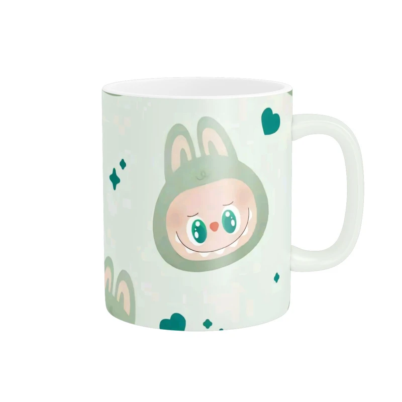 ماگ پادآفرین مدل فانتزی عروسکی لبوبو ترند labubu کد 413