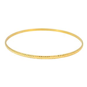 النگو طلا 18 عیار زنانه حانیه مدل H501 سایز3