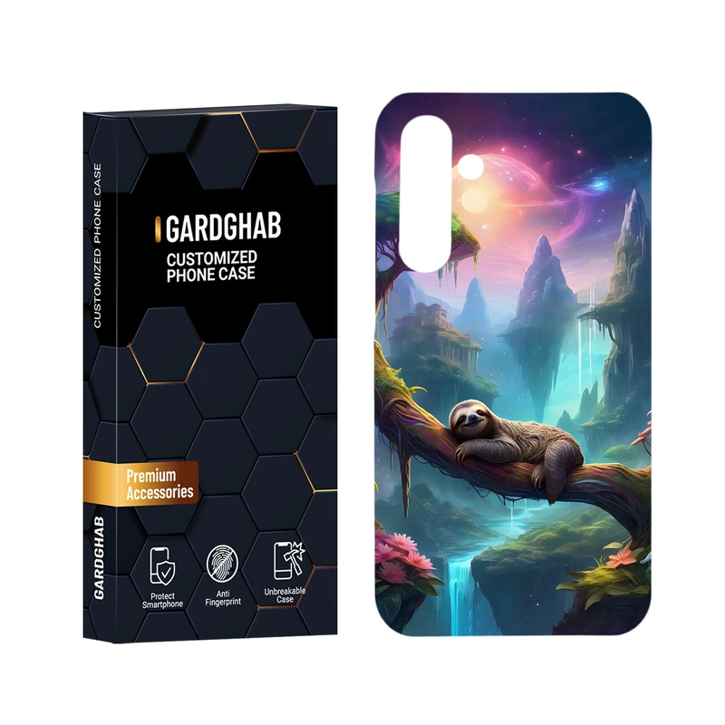 کاور گارد قاب مدل هنری مناسب برای گوشی موبایل سامسونگ Galaxy M35 5G