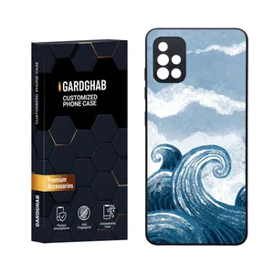 کاور گارد قاب مدل دورژله ای ساده مناسب برای گوشی موبایل سامسونگ Galaxy A51