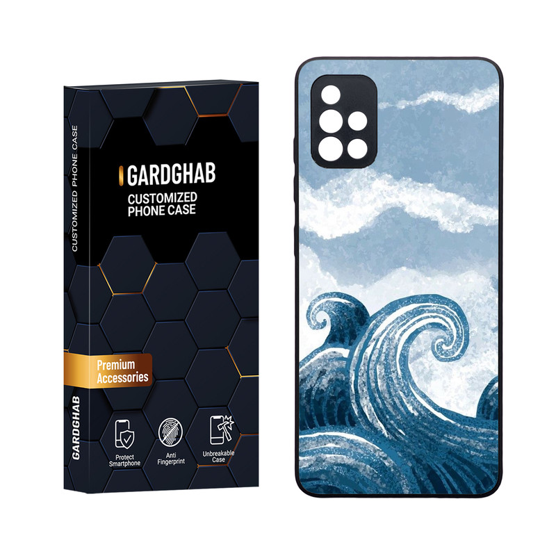 کاور گارد قاب مدل دورژله ای ساده مناسب برای گوشی موبایل سامسونگ Galaxy A51