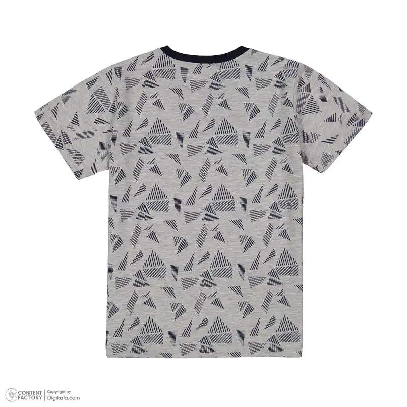 ست تی شرت و شلوارک پسرانه اوزکان مدل 4318493