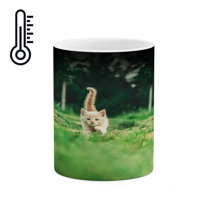 ماگ حرارتی کاکتی مدل گربه کد mgh16474