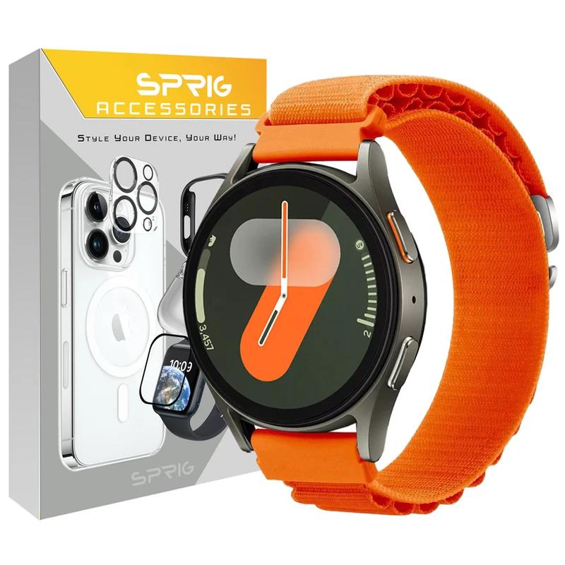 بند اسپریگ مدل Loop Alpine مناسب برای ساعت هوشمند سامسونگ Galaxy Watch 7 44mm