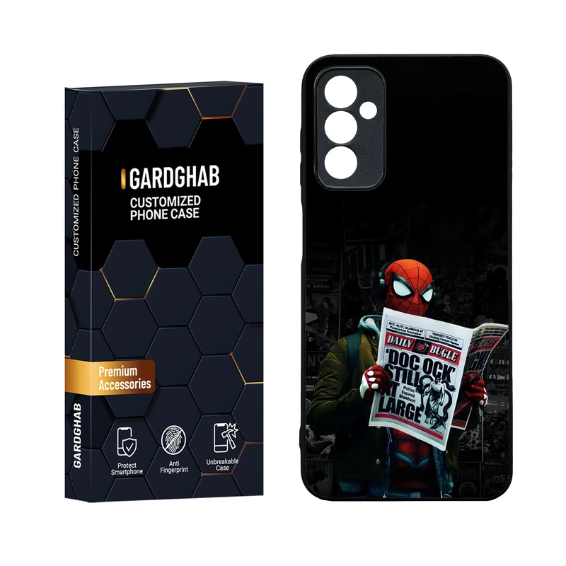 کاور گارد قاب مدل دورژله ای پشت گلس پسرانه مناسب برای گوشی موبایل سامسونگ Galaxy M13 4G