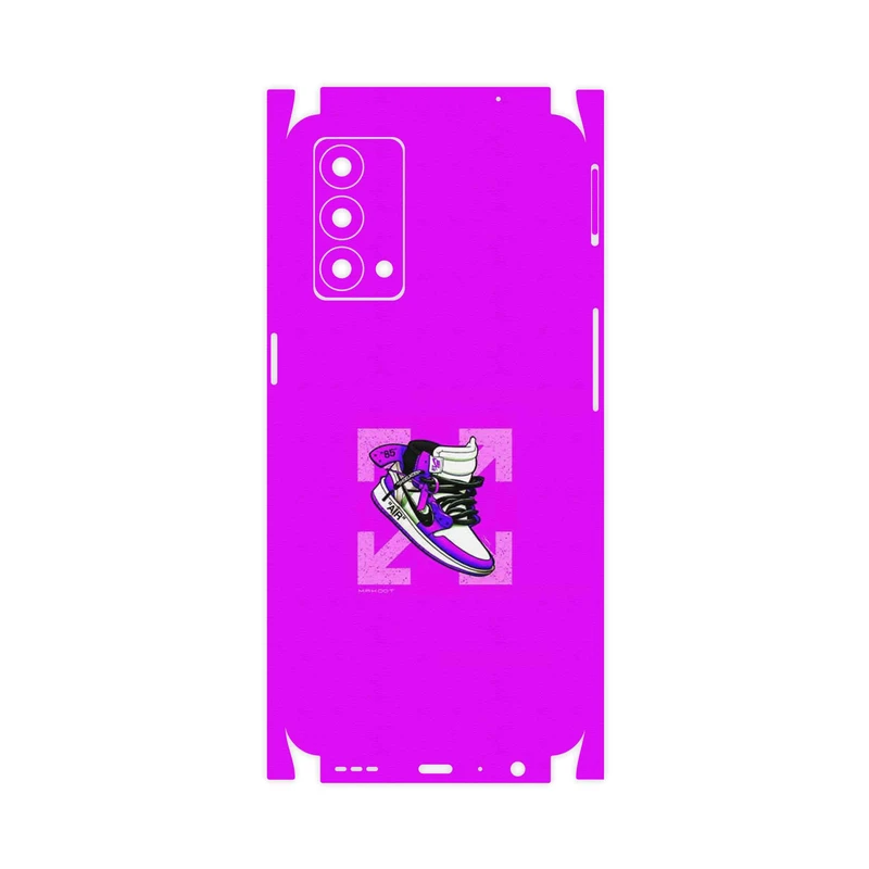 برچسب پوششی ماهوت مدل Nike Air Sneaker Digital Art-FullSkin مناسب برای گوشی موبایل ریلمی GT Master