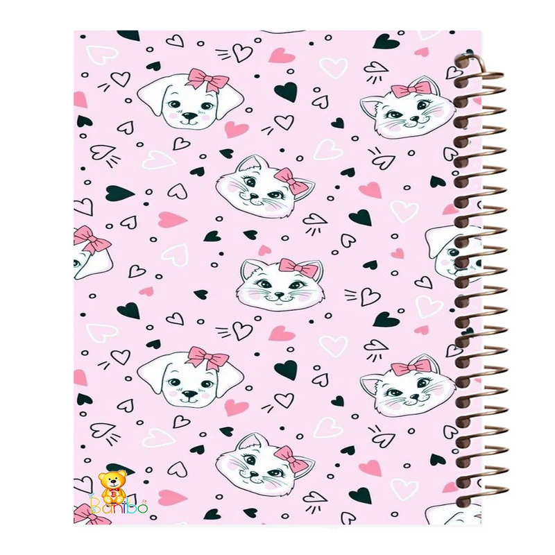 دفتر نقاشی 50 برگ بانیبو مدل گربه کد 232