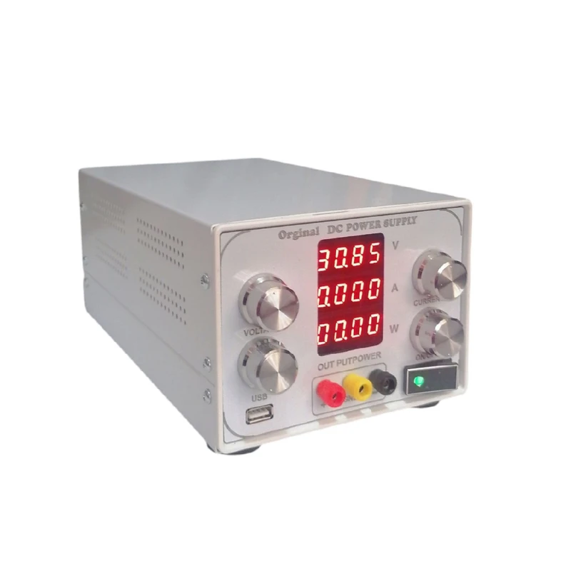 منبع تغذیه الکتریکی 30 ولت 10 آمپر مدل atm-3010