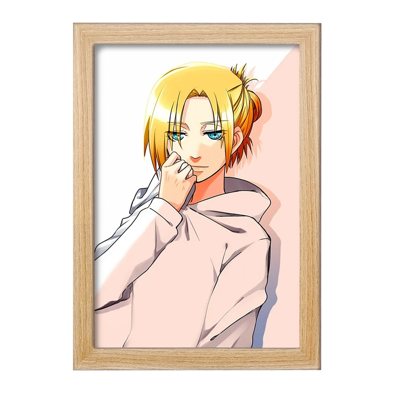 تابلو خندالو مدل کریستا انیمه اتک آن تایتان Attack on Titan  کد 18548