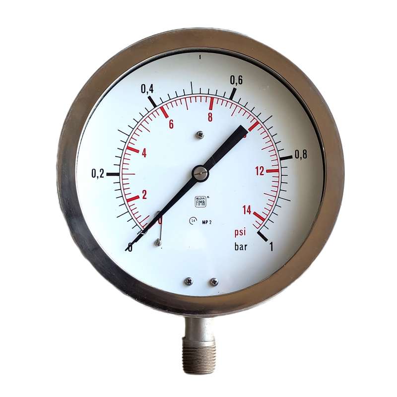 گیج فشار نووا فیما مدل 1bar-16cm گیج فشار نووا فیما مدل 1bar-16cm