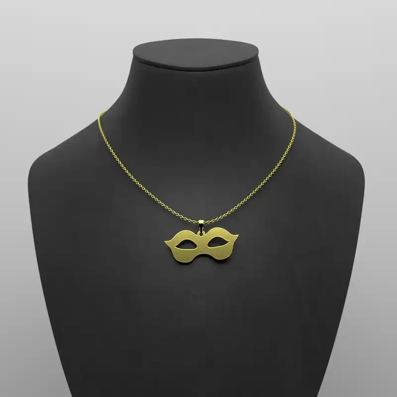 گردنبند طلا 18 عیار زنانه مدوپد مدل هالووین کد G3-1-1019