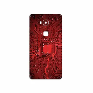 MAHOOT Red Printed Circuit Board Cover Sticker for Honor 5X