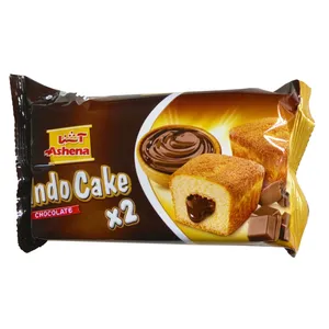 ایندو کیک شکلاتی دوقلو آشنا - 70 گرم بسته 18 عددی