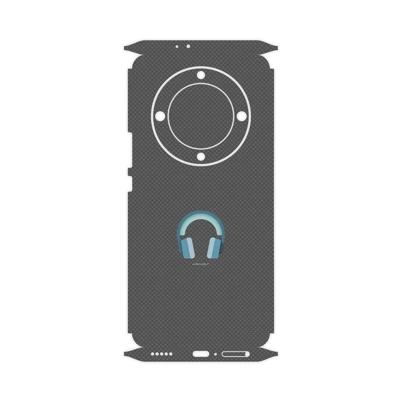 برچسب پوششی ماهوت مدل Minimal Headphone Icon-FullSkin مناسب برای گوشی موبایل آنر X9a