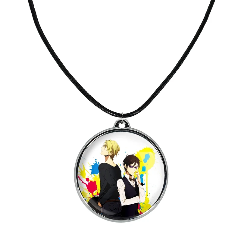 گردنبند خندالو مدل ایزایا و شیزو انیمه دورارارا کد 3213532136