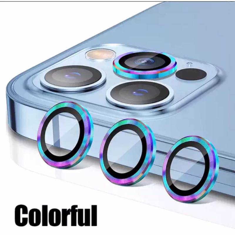 محافظ لنز دوربین مدل Ring مناسب برای گوشی موبایل اپل IPHONE 14