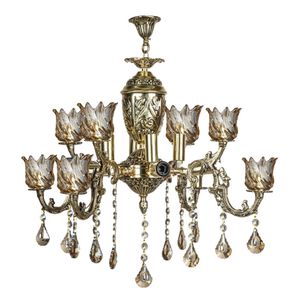 لوستر 16 شعله چشمه نور کد CA3355/4+12-BO