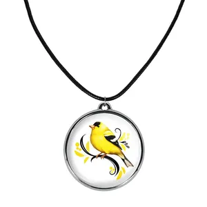 گردنبند خندالو مدل پرندگان زینتی کد 3049830499