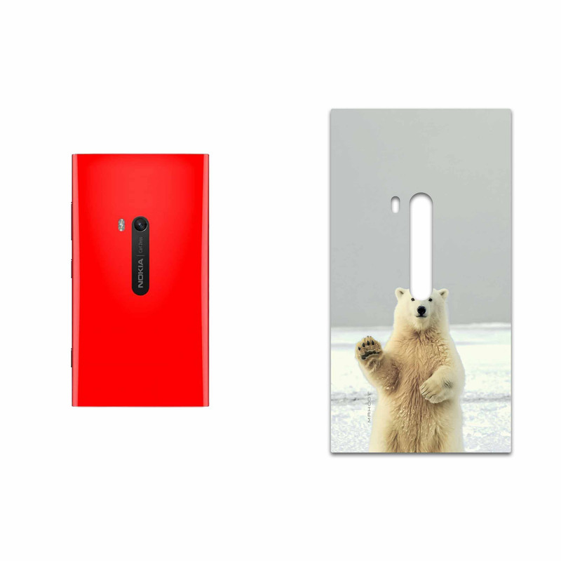 برچسب پوششی ماهوت مدل Polar bear مناسب برای گوشی موبایل نوکیا Lumia 920